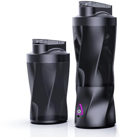 Portable Blender Ice Crusher Extractor 700ml Tritan Portable 360W 20000rpm PCTG Travel Mini Juicer Cup Fruit Mixer for Gym Home Office Sports Outdoor