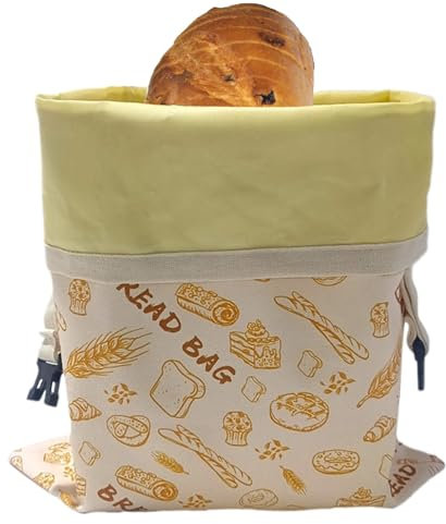 Bolsas de pan de cera de abeja, bolsa de postre para congelador, almacenamiento resistente, 11.8 x 15.3 pulgadas, respetuoso con el medio ambiente y reutilizable, contenedor de pan para congelador