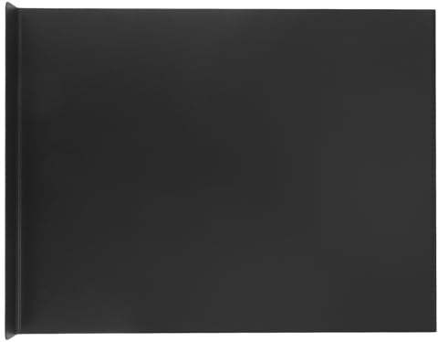Toddmomy Tablero de Grabado de Metal Negro Portátil y Estable para Impresión en Bloque Múltiples Unidades Adecuado para Linograbado y Manualidades