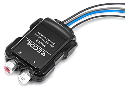RECOIL MLOC2 Micro Line Output Converter 2-Ch Remote Turn-On