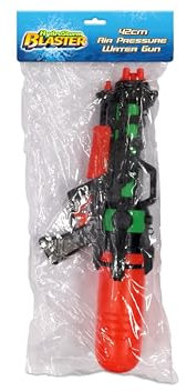 KandyToys Air Pressure Waterguns | Water Pistols in 2 Colours - 1 sent at Random