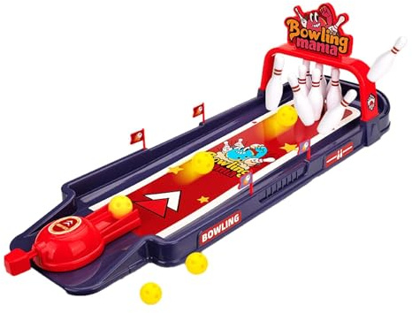 Ensemble de bowling pour de 8 à 12 ans,Ensemble de bowling pour ,Jeu de bowling Décor de bureau drôle - Jeux de table, jouet de bureau, petit jeu de bowling pour hommes, femmes, , adolescents, anniver