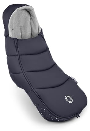 Bugaboo Sacco a Pelo, Accessorio Essenziale per il Passeggino, Per Tutte le Stagioni e Impermeabile, con Poggiapiedi, Caldo, Confortevole e Traspirante, in Deep Indigo
