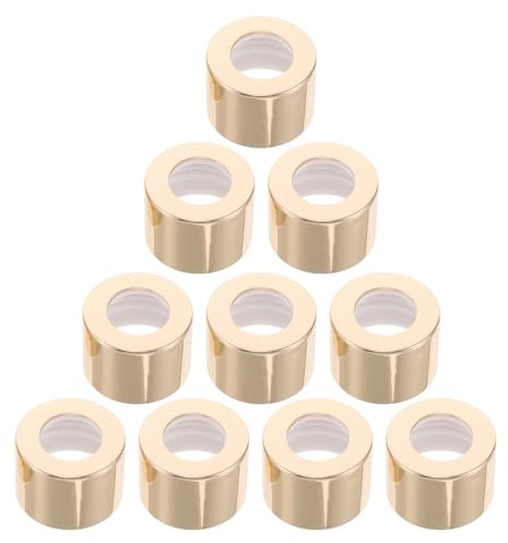 HAKIDZEL Coperchi per Bottiglie Diffusori Oro 10 Pezzi in Alumina