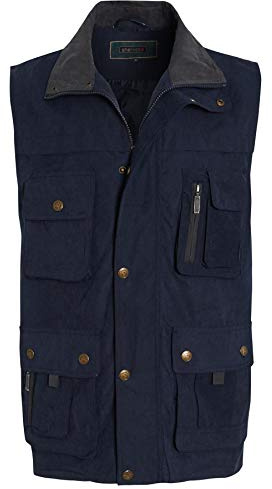 shelikes Men's Gilet Safari Hiking Outdoor Waistcoat Sleeveless Jacket Coat Gilets