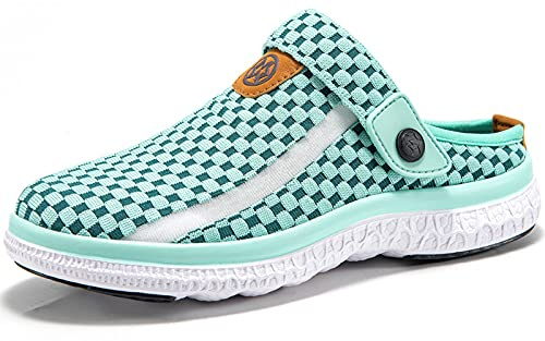Zuecos y Mules Mujer Hombre Zapatillas de Playa Piscina Sandalias Verano | Respirable Malla, Zapatos de Jardín, Antideslizante