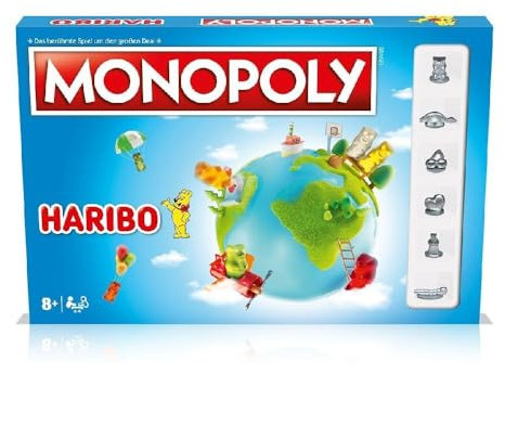 Winning Moves - Monopoly - Haribo - Brettspiel - Alter 6+ - Deutsch