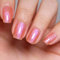 Imtiti Vernis Semi Permanent Pailleté, Corail Irisé Pailleté Vernis Gel UV Semi Permanent Gel Nail Polish French Vernis À Ongles Gels Semi Permanents UV Led Soak Off 10ML