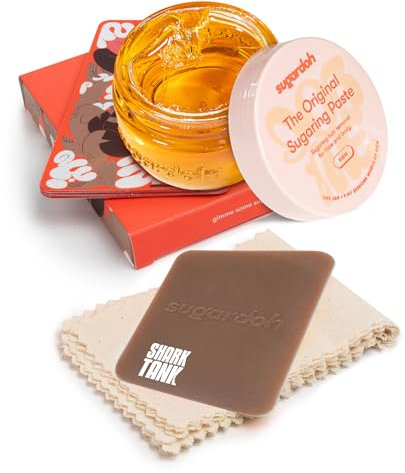 Sugardoh ZuckerwachsSet für Frauen, TikTok Trendartikel, Zuckerhaarentfernung mit fester Zuckerpaste zu Hause, Haarentferner für Damen und Herren für Achseln, BikiniBrasilian, Tik Tok Must Haves