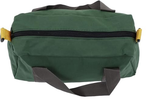 Bolsa de Herramientas de Boca Ancha, Ampliamente Utilizada Gran Capacidad de Carga Bolsa de Herramientas Impermeable Resistente a la Abrasión Portátil para Destornillador para Técnicos (12 pulgadas)