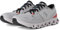 On Damen Cloud X 4 Sneaker, Silver Flame, 38 EU