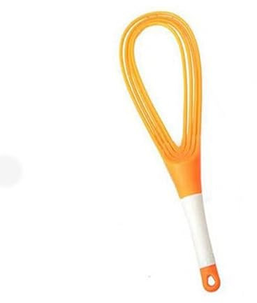 Frusta Rotante Multifunzionale, Frullatore A Palloncino/Piatto 2 In 1, Frusta Da Cucina, Sbattitore Per Panna, Per Mescolare E Sbattere Gli Strumenti Da Cucina-Orange