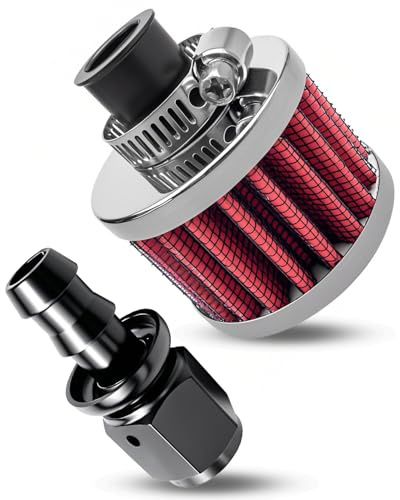 Kit di montaggio femmina con filtro adatto per celle a combustibile che richiedono un raccordo femmina di sfiato, kit connettore filtro per sfiato a celle a combustibile 10AN