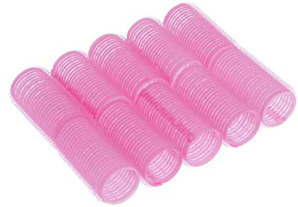 Milageto Lot de 10pcs Self Grip Holding Hair Rollers Curlers, Plastic Hair Roller Set, Hairdressing Curlers Tools DIY Curly - 28mm