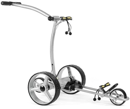 MasterCaddy – Basic “Remote”-Carrello da Golf con telecomanto (Batteria al Piombo 12V, Motori tubolari)