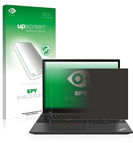 upscreen Anti-Spy Blickschutzfolie für Lenovo ThinkPad T16 Gen 1 16 Made in Germany, Privacy Displayschutz-Folie [Sichtschutz, Blaulichtfilter]