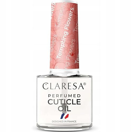 Claresa Aceite de cutícula y uñas perfumado flores tempting 5ml