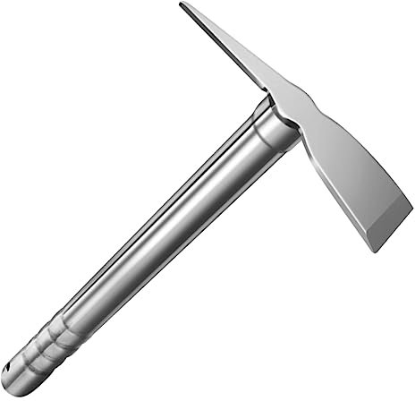 SUPVOX Houe De Jardinage en Acier Inoxydable Outil De Jardinage Outils De Tranchée Multifonctionnel À Main