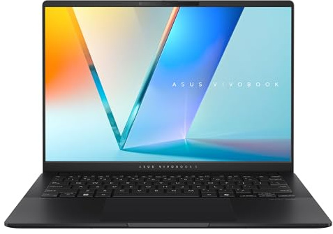 ASUS Vivobook S14 | Neutral Black | 14 WUXGA OLED | Core Ultra 7 256V | RAM: 16GB | SSD: 4TB | RGB beleuchtete Tastatur | Copilot+ | Windows 11 Pro | Notebooktasche