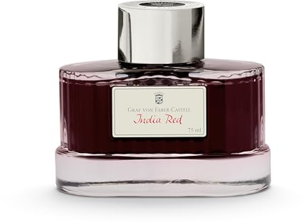 Graf von Faber-Castell 141019 Tintenglas Indian Rot