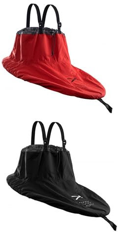 Hiko Tour Bungee Ion Kajak Spritzdecke Spritzschutz Spraydeck, Größe:CL110 (105-115 cm), Farbe:Schwarz