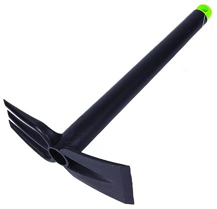 PARENCE.- Serfouette à 3 Griffes / Binette pour le Jardinage / Houe à 3 dents - Ameublir, Aérer, Désherber - 32x21 cm