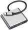 Adaptateur multiport USB C vers HDMI, 4K HDMI et USB 3.0, USB C PD100W, connecteur de Charge Rapide, Adaptateur pour MacBook Pro, iPad Pro, Chromebook, Dell XPS, Surface,