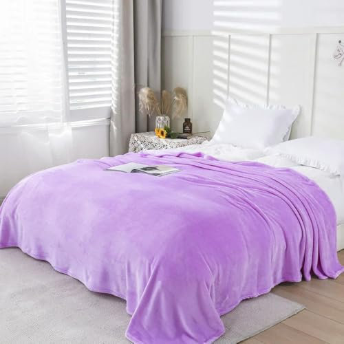 LIUXIN Coperta in Flanella Super Morbida, copriletto Caldo, Scialle, Esercizio per Il pisolino, Coperta da Yoga, Copertura per Animali Domestici, Leggera, Nera, Marrone, Grigio
