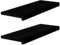 vidaXL Fensterbänke 2 Stk. Dunkelbraun 70x30x2 cm Massivholz Eiche, Fensterbrett, Holz Treppenstufe, Holz Fensterbrett, Fensterbank Eichenholz