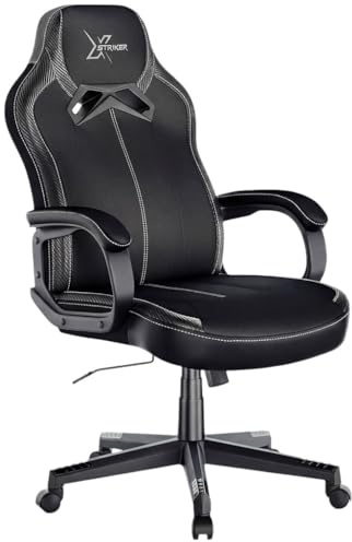 Blisswood Office Desk Chair With Adjustable Height, Breathable Mesh 360° Swivel Comfy Computer Chair For Home Office Study Working, Executive Pc Work Chairs (Black)