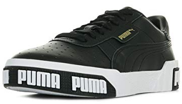 PUMJV|#Puma Cali Bold WN's, (Puma Black-Metallic Gold 03), 4 (37 EU) EU