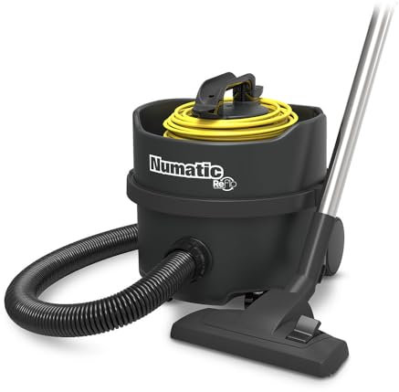 PRP180 Henry Hoover Numatic Dry Industrial Powerful Nuvac Commercial Vacuum Cleaner With Full Kit - 3 Years Warranty (Black PRP180 Vacuum)