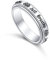 Spinner Fidget Ring S925 Sterling Silber Lotus Angst Sorgenband Zappeln Stressabbau Langeweile Autismus Ringe für Damen Herren,(59.5)