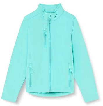 Mukua Richmond Kids Soft Shell Veste pour enfant Vert Taille 12/14, Vert écume, 12-14 ans