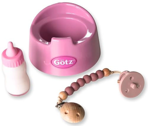 Götz 3403643 Basic Set Soft Mood für Babypuppen Gr. S 30-33 / L 48 cm 4-TLG