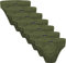 BRUBAKER 7er Pack Herren Slips 100% Baumwolle - Multipack Männer Unterhosen - Olive Gr. M