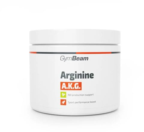 GymBeam L-Arginin-Kapseln - Hochdosiert, Arginin-Alpha-Ketoglutarat (A.K.G), 3000 mg pro Portion, fördert Nährstoffversorgung der Muskeln, Vorstufe für Stickoxidproduktion (300 tab)