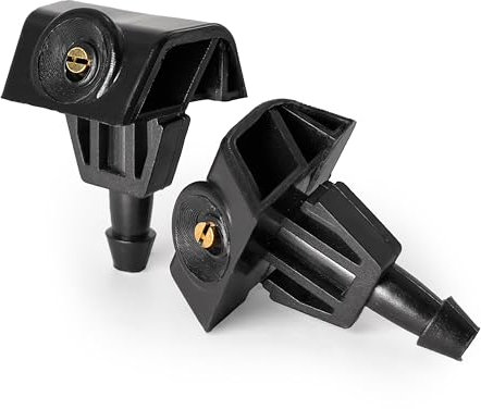 Click&Fit Ugelli Lavavetri per Nissan X-Trail 2007-2021 Juke 2010-2018, Note 2004-2011, Leaf Murano Tiida – Spruzzatori Tergicristallo, Getti Lavaggio Parabrezza Ricambio 289323JA0A 289314BA0A