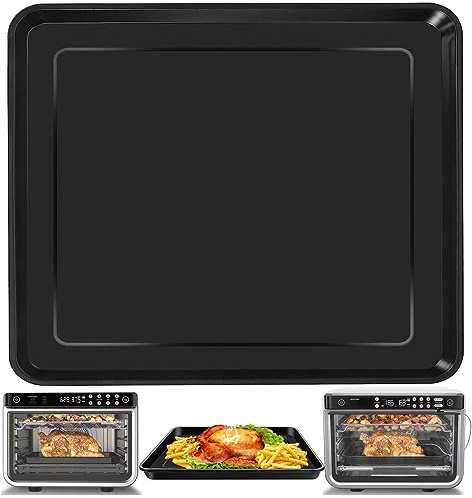 Air Fryer Grill Pan for Ninja Foodi DT251 DT201 DT200, 13.6 x 11.6 Replacement Crisper Tray, Non-Stick Sheet Pan Baking Roasting Plate for Ninja Foodi 10-in-1 XL Pro Air Fry Oven, Dishwasher Safe