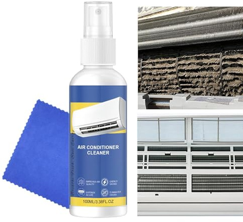 Pulitore per Unità Condizionatore 100ml Spray Pulente Rimozione Polvere
