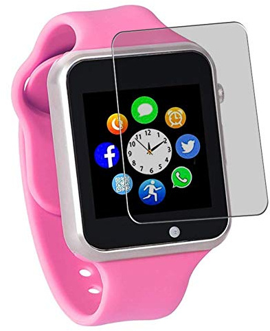 Puccy Privacy Screen Protector Film, compatible with Funntech/Janker A1 1.54 smartwatch Anti Spy TPU Guard （ Not Tempered Glass Protectors ） New