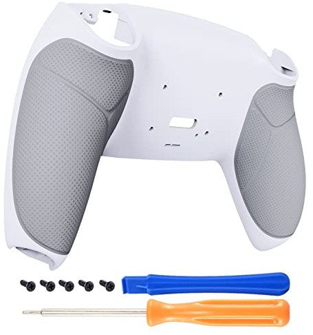 Vit Prestanda Gummibelagt Grepp Omdesignat Bakskal för ps5 Controller eXtremerate Rise & RISE4 Remap Kit - Controller & Rise Remap Board Ingår INTE