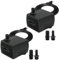2 stück Mini Wasserpumpen,Ultra Leise Aquarium Pumpe mit 1.5m Netzkabel,350L/H, 5W,Tauchpumpe Klein Springbrunnenpumpe Fontänenpumpe,2 Düsen für Aquarium Teich,Garten,Brunnen