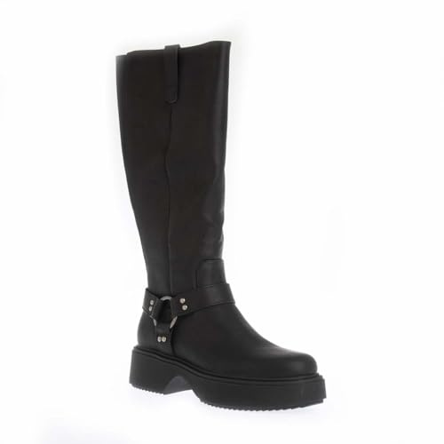 ROCKET DOG Womens Becca Knee High Boot, Black, 6 UK
