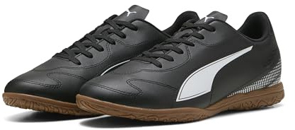 PUMA Men's Vitoria Ii It Soccer Shoe, Puma Schwarz Puma Weiß, 42.5 EU