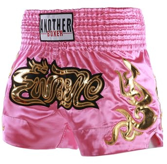 Xnihocha Pantalones cortos de boxeo para niños Muay Thai, para entrenamiento de artes marciales mixtas, de satén metálico, para deportes y fitness