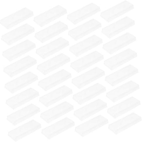 ADOCARN 50stücke Eyelash Box Praktische Aufbewahrungsbox Für Wimpern Reisebehälter Aus Leicht Und Kompakt Für Wimpern Und Kleine Schmuckstücke Transparent Mit Deckel