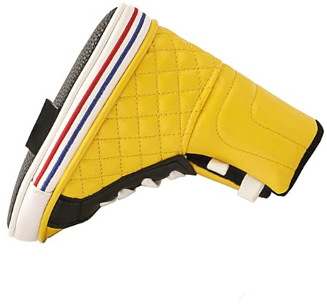 Cubierta para Palos De Golf Las Cubiertas Putters Evitan Daños A Los Palos Construcción Resistente A La Intemperie Funda Cabeza con Forma Zapato Fundas Cabeza con