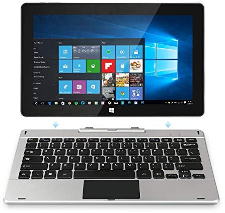 Jumper EZpad 6 Pro 2in1 Laptop Touchscreen 11.6 Full HD, Intel Atom E3950/1.1 GHz Quad Core Processor, 6GB RAM, 64GB Storage, Windows 10, Supports 128GB tf-card