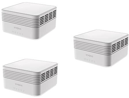 Strong Kit de hogar de Malla Wi-Fi 3 Pack - WiFi 6 - AX3000